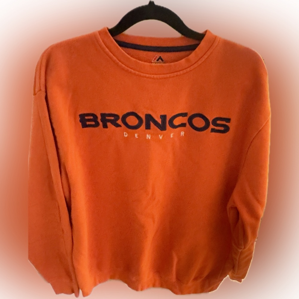 Vintage NFL Denver Broncos Crew Neck Sweatshirt XL